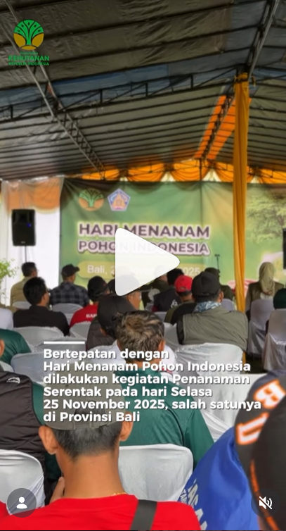 Memperingati Hari Menanam Pohon Indonesia (HMPI) 25 November 2025