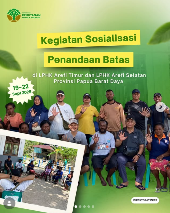 Kegiatan Sosialisasi Penandaan Batas