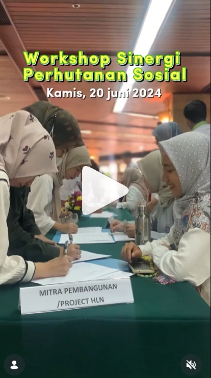 Workshop Sinergi Perhutanan Sosial mengusung tema Mewujudkan Keadilan Pengelolaan Lahan kepada Masyarakat