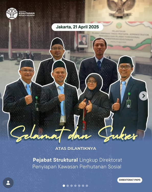 Selamat dan Sukses atas dilantiknya Pejabat Struktural Direktorat PKPS