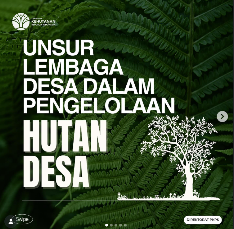 Unsur Lembaga Desa Dalam Pengelolaan Hutan Desa