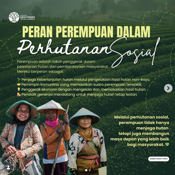 Peran Perempuan dalam Perhutanan Sosial