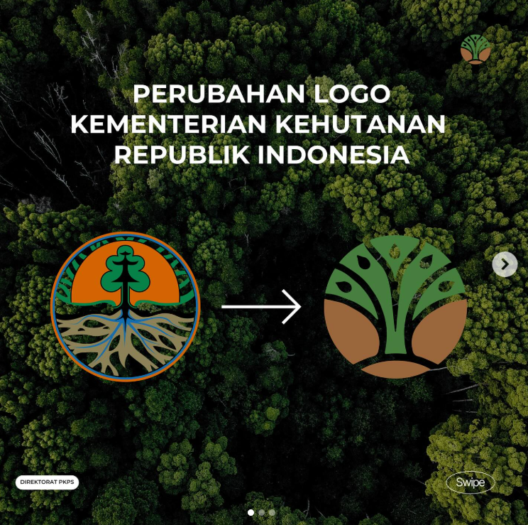 Perubahan Logo Kementrian Kehutanan Republik Indonesia
