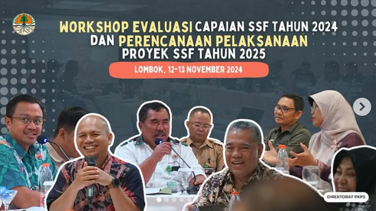 Proyek SSF telah sukses menggelar workshop evaluasi capaian tahun 2024 dan perencanaan tahun 2025