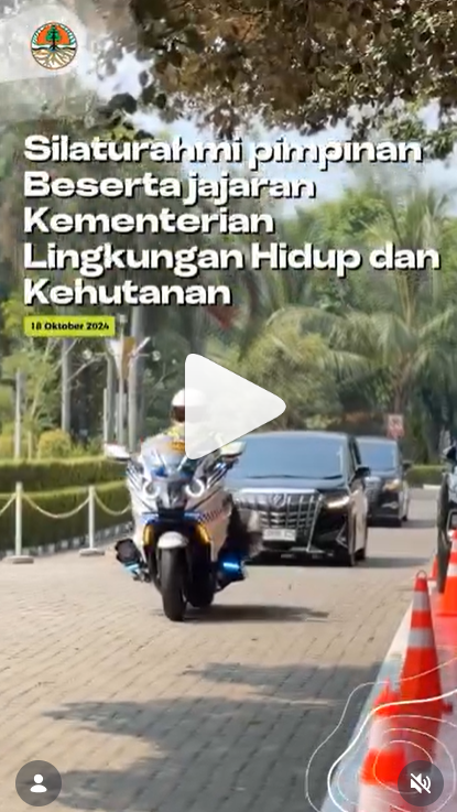 Silaturahmi Pimpinan Beserta Jajaran KLHK