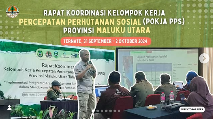 Rapat koordinasi kelompok kerja Pokja PKPS Maluku Utara